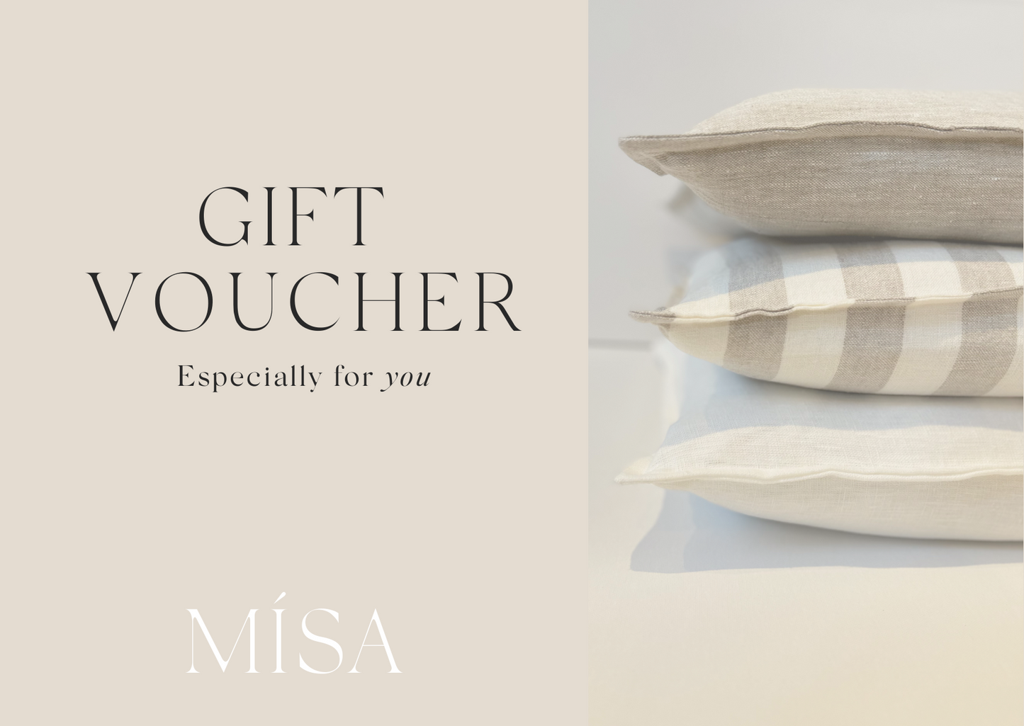 Mísa Gift Card